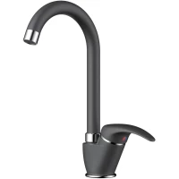 Смеситель для кухни черный Omoikiri Umi-BL