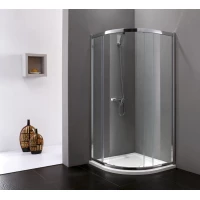 Душевой уголок Cezares Anima 90x90 см текстурное стекло ANIMA-W-R-1-90-P-Cr