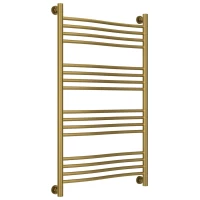 Полотенцесушитель водяной 1000x600 состаренная латунь Сунержа Флюид+ 051-0222-1060