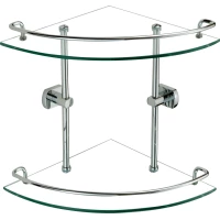 Полка угловая 26,3x26,3 см Savol 99 S-099322