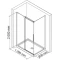 Душевой уголок 120x80 см прозрачное стекло WasserKRAFT ALME 15R06 - 10