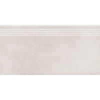 Ступень Kerama Marazzi Мирабо серый светлый обрезной 30x60 DD253400R\GR 