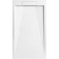 Душевой поддон Esbano Luxe ESPLX90W 90x90 см, из литьевого мрамора, квадратный, белый матовый