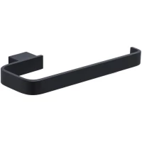 Полотенцедержатель кольцо Allen Brau Infinity 6.21010-31 черный матовый