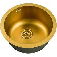 Кухонная мойка Zorg SZR-500-BRONZE 46x46 см, бронза 