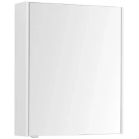 Зеркальный шкаф 59x75 см белый глянец R Aquanet Палермо 00203939