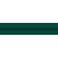 Бордюр Kerama Marazzi Клемансо Багет зеленый 3х15