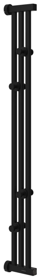 Полотенцесушитель электрический 1200x166 черный матовый Сунержа Хорда 4.0 31-0834-1200 полотенцесушитель электрический 1200x166 темный титан муар сунержа хорда 4 0 15 0834 1200