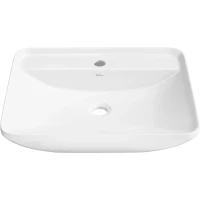 Раковина-чаша Wellsee Cute Twin S 318302000 55x42 см, накладная, белый