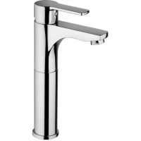 Смеситель для раковины Paffoni Red RED071CR120 без донного клапана, хром