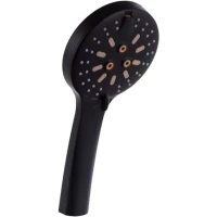 Душевая лейка Fashun A15-7 110 мм, 5 режимов, черный матовый