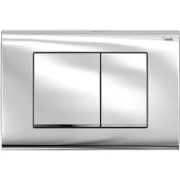 Кнопка смыва Рехау Nova Quad 001 19102021001 для инсталляции, хром