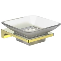 Мыльница Wonzon & Woghand Eclipse WW-9122-LG настенная, золотой