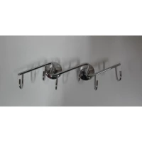 Планка с крючками Rainbowl Otel 2586-6 для ванны, хром