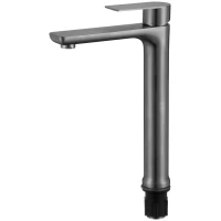 Смеситель для раковины Fmark FS8811Q графит