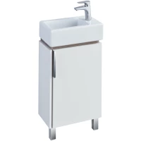 Тумба белый глянец/джарра 44,7 см Акватон Бэлла 1A221501BBAZ0