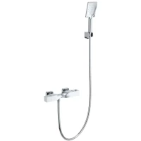 Термостат для душа Wonzon & Woghand Twist WW-B2025-A-CR с душевым гарнитуром, хром