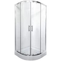 Душевой уголок 90x90 см Rush Corsica CO-R29090 прозрачное