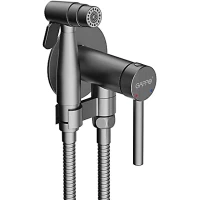 Гигиенический душ Gappo G7206-9 со смесителем, оружейная сталь