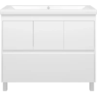 Тумба белый глянец 98 см Misty Алиса Э-Али01100-0112Я