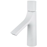 Смеситель для раковины Wonzon & Woghand The One WW-H010-MW белый матовый