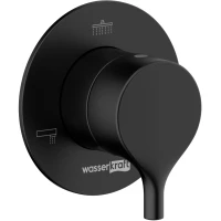 Переключатель на 3 положения WasserKRAFT Rhein 99DVR3MB черный матовый
