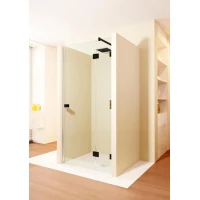 Душевая дверь Riho Scandic NXT X104 G001026121 118,3 см R, профиль черный матовый, стекло прозрачное