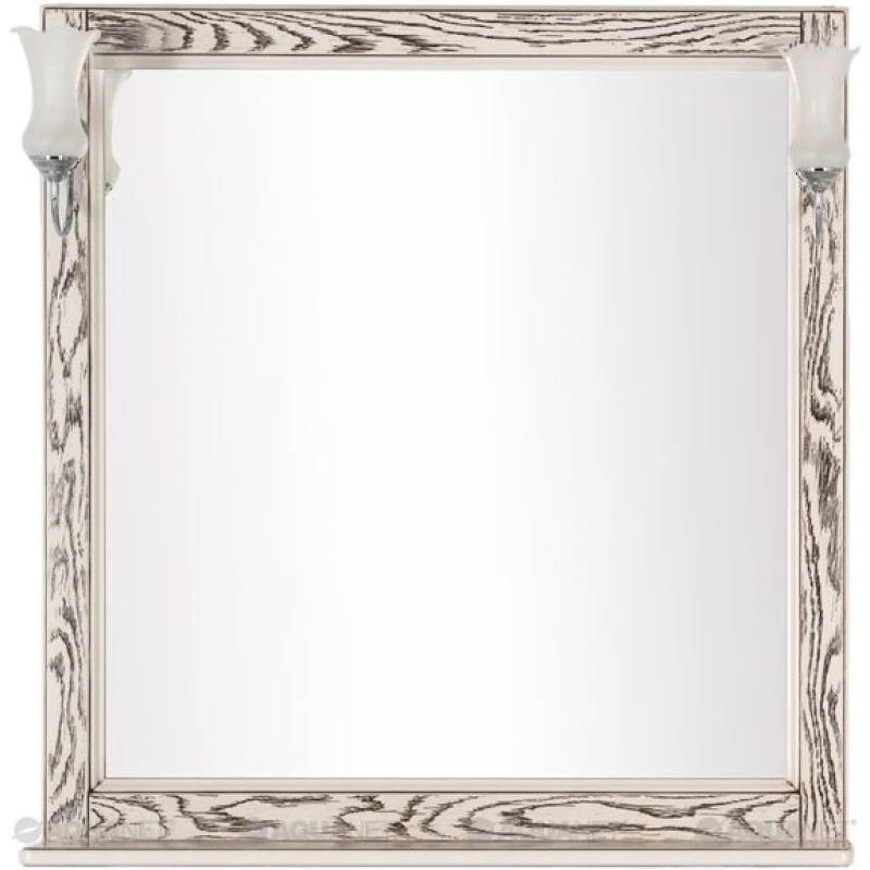 Зеркало 85,2x90,1 см жасмин/сандал Aquanet Тесса 00185821