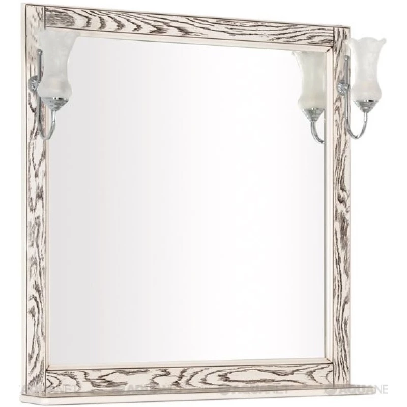 Зеркало 85,2x90,1 см жасмин/сандал Aquanet Тесса 00185821