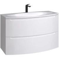 Тумба белый глянец 88,4 см Belux Ганновер НП 90-02 4810924282460 (set 4810924288608)