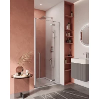 Душевая дверь Cezares Liner LINER-B-12-90-C-Cr-R 90 см R, профиль хром, стекло прозрачное