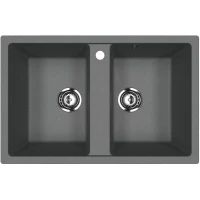 Кухонная мойка Ulgran антрацит U-608-343