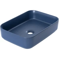 Раковина-чаша Allen Brau Fantasy 4.11021.ID 50x36 см, накладная, индиго