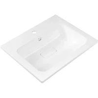 Раковина Equil Палермо 10.230.00600.001 60x48 см, накладная, белый