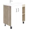 Комплект мебели дуб сонома/белый матовый 81 см Onika Тимбер 108045 + 4640021065198 + 208091 - 6