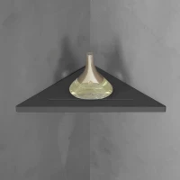 Полка угловая 30x30 см Abber Stein AS1652MB