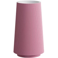 Раковина Boheme Torre Corian Light Pink 801-Torre-LP 48x48 см, напольная, белый матовый/розовый матовый