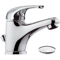 Смеситель для раковины Remer Serie 35 F10 с донным клапаном, хром