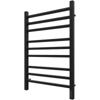 Полотенцесушитель электрический Point Вега П9 PN71858B 790x530, диммер правый, черный матовый