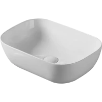 Раковина-чаша Misty MLN-A419 48,5x39,5 см, накладная, белый