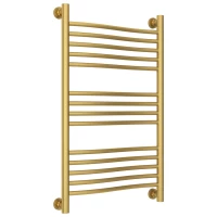 Полотенцесушитель водяной 800x500 золотой матовый Сунержа Флюид+ 032-0222-8050