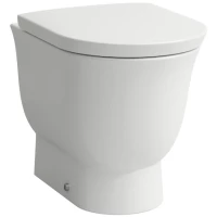 Приставной безободковый унитаз Laufen New Classic 8.2385.1.000.000.1