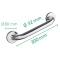 Поручень 38 см Ridder A00130101 Поручень 38 см Ridder A00130101 - 3