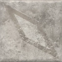 Декор Спартель 2 серый матовый 9,8x9,8x0,7