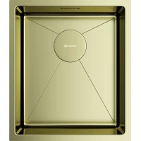 Кухонная мойка Omoikiri Taki 38-U/IF-LG 4973092 38x44 см, светлое золото