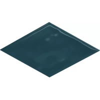 Декор Риад бирюзовый тёмный глянцевый 13,5x7,8