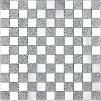 Мозаика Natural Mirror QM-2542 Стекло серебро 30x30