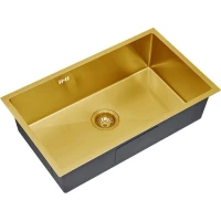 Кухонная мойка Zorg SKS 7444 BRONZE 74x44 см, бронза