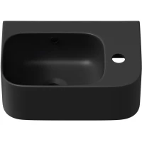 Раковина Lavinia Boho Bathroom Sink 33311066 37x25 см L, рукомойник, черный матовый