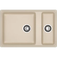 Кухонная мойка GranFest Level 760K 76x50 см, кашемир